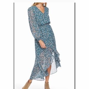 1state Floral Long Sleeve Dress